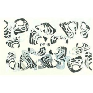 Korneliya Folie Decal PF 18 Silver