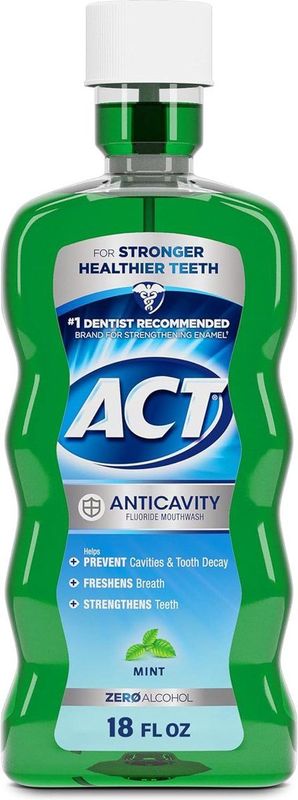 ACT - Anticavity Mondspoeling - Alcoholvrij - Met Fluoride - 532 ml