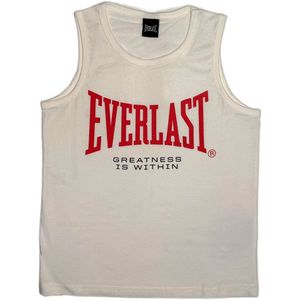 Everlast Mouwloos T-shirt Beige 12 Years Jongens