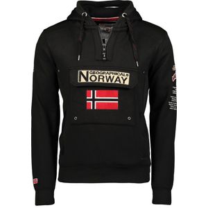 Geographical Norway Hoodie / Pullover Gymclass Eo Db Men 100 Black-XL