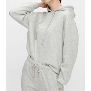 Pieces Hoodie - Loungewear Top - L - Grijs