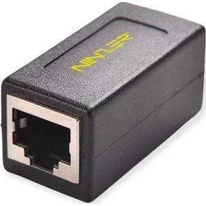 Ninzer RJ45 Koppelstuk - Netwerk LAN Internetkabel Verlengstuk Adapter - Ethernet UTP-koppeling
