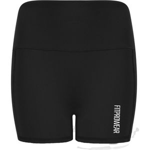 FitProWear Naadloos Short Dames - Zwart - Maat L/XL - Naadloze Korte broek - Sportbroek dames - Korte broek dames - Sportbroek dames - Trainingsbroek dames - Sportshort - Getailleerde broek