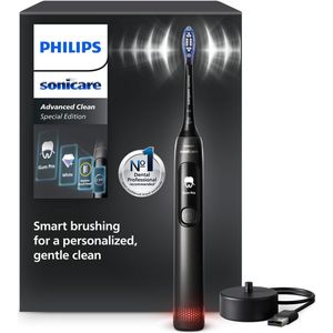 Philips - Sonicare Advanced Clean Special Edition - Elektrische tandenborstel - Zwart - HX3792/11