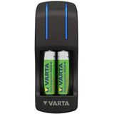 Varta 5716 Batterijlader voor binnengebruik Zwart