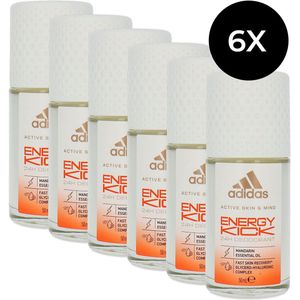 Adidas Energy Kick Deo Roller - 6 x 50 ml