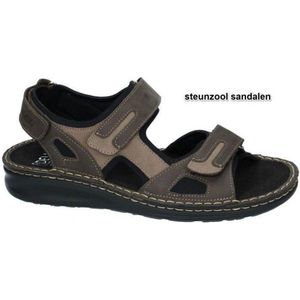 Fidelio Hallux -Heren - bruin - sandalen - maat 44