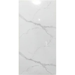 Bovista Wandpaneel - Zelfklevend - Wandpanelen - Woonkamer - Badkamer - Supreme Wit - 10 vellen