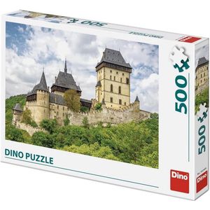 Dino Puzzel Kasteel Karlštejn 500 stukjes