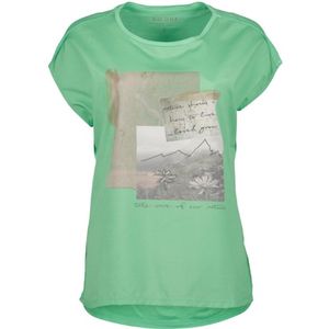 Blue Seven - Shirt 105866 groen print dames 42