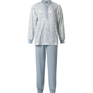 Lunatex - dames pyjama 124234 - ocean blue - maat S