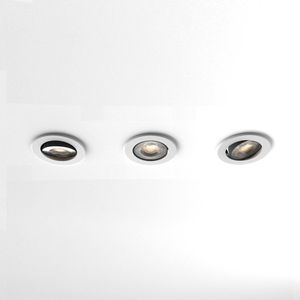 Calex Slimme Inbouwspots - Set van 3 stuks - Smart LED Downlight Dimbaar - Kantelbaar - Warm Wit Licht - Wit