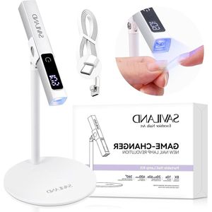 Elektrische Nageldroger Mini-UV-Lamp 12W Led Gelijkmatig Droge Nagels Draagbaar Design Reis-Uv-Lamp Voor Gelnagels-Klein Voor Gelnagellak