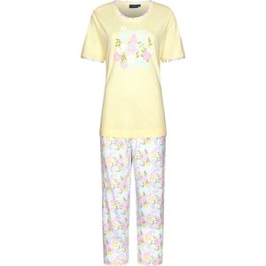 Gele katoenen pyjama Pastunette - Geel - Maat - 48