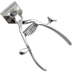 Handmatige tondeuse, oude stijl tondeuse, stil scheren, haar knippen