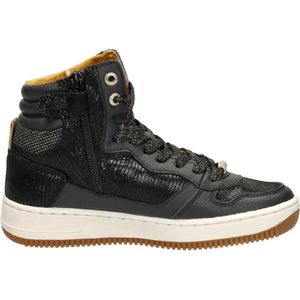 Cruyff Campo High Sneakers Hoog - zwart - Maat 33