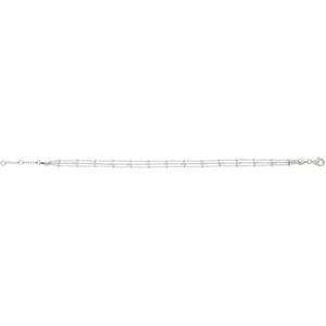 Silver Lining 104.1220.19 Dames Armband - Sieraad - Schakelarmband - Zilver - 925 Zilver - 19 cm lang
