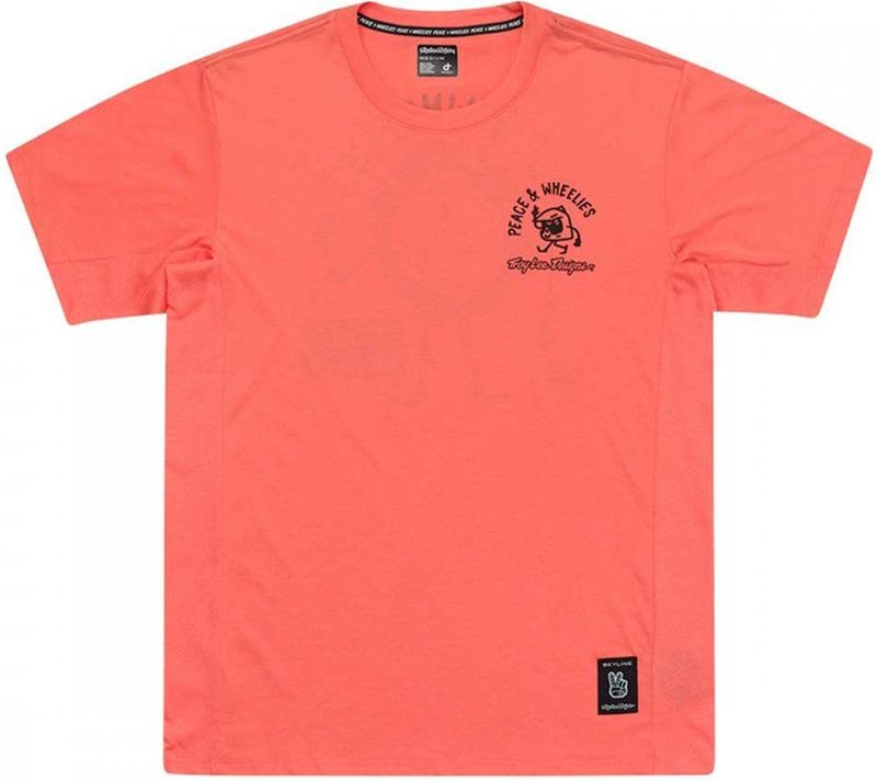 Troy Lee Designs - Skyline Ride - Kinder T-shirt - Oranje - Korte Mouwen