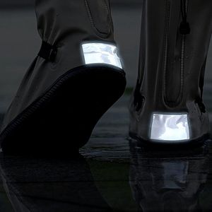 Herbruikbare Waterdichte Schoenhoezen - Opvouwbaar en Niet-Slip met Rits en Reflector