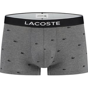 Lacoste Heren 3-pack Trunk - Black/Pitch Chine-Silver - Maat XS