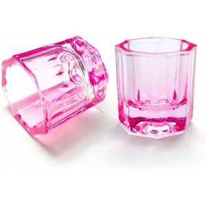 Glazen Henna Cupje - Roze