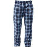 Björn Borg heren core flannel pyjamabroek lumber check blauw III