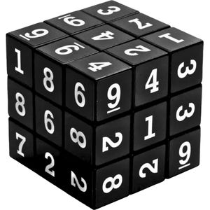 Speed Cube Sudoku Cube 3 X 3 - Kubus - Breinbrekers Voor Volwassenen en Kinderen - Puzzel Kubus