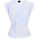 DreiMaster - Classic Look - Wikkelblouse - Diepe V-hals - Kapmouwen