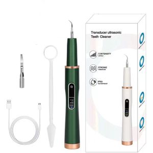 INF LC226-17D - Tanden Schraper - Complete Tandverzorging Thuis - Hoogfrequente Trillingen - 5 Reinigingsmodi