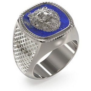 Guess - JUMR04003JWSTLP60 - Ring - Heren - Roestvrij staal - Maat 60