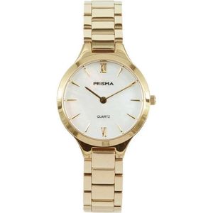 Prisma horloge P.1462 Dames Edelstaal Parelmoer 5 ATM