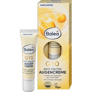 Balea Oogcreme Q10 - Anti rimpel oogcrème - Vermindert rimpels - 15 ml
