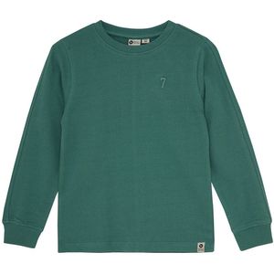 Daily7 - T-shirt Longsleeve Logo - Blue Spruce - Maat 116