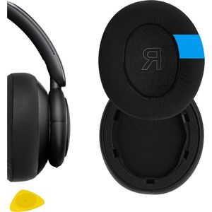 Vervangende Oorkussens Sport Cooling-Gel voor Anker Soundcore Life Q30-Q35 Hoofdtelefoon - Zwart
