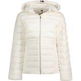 Tommy Hilfiger Feminine Low Down Jas Beige M Vrouw