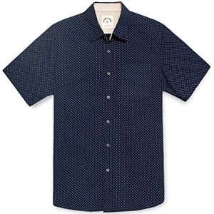Korte Mouw Button-Down Overhemd Heren van 100% Katoen - Casual en Comfortabel