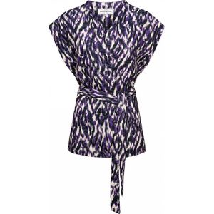 SAHARA RANDOM IKAT PU-Purple (Multi) - XXL