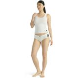 ADIDAS - Sport Active Essentials - Top - Wit - Mouwloos - Aansluitende Pasvorm