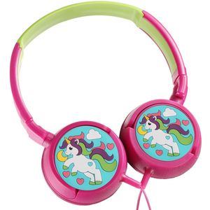 Volkano Unicorn Kinderkoptelefoon – Bedrade Koptelefoon , Veilig & Comfortabel – VK-2000-BJE