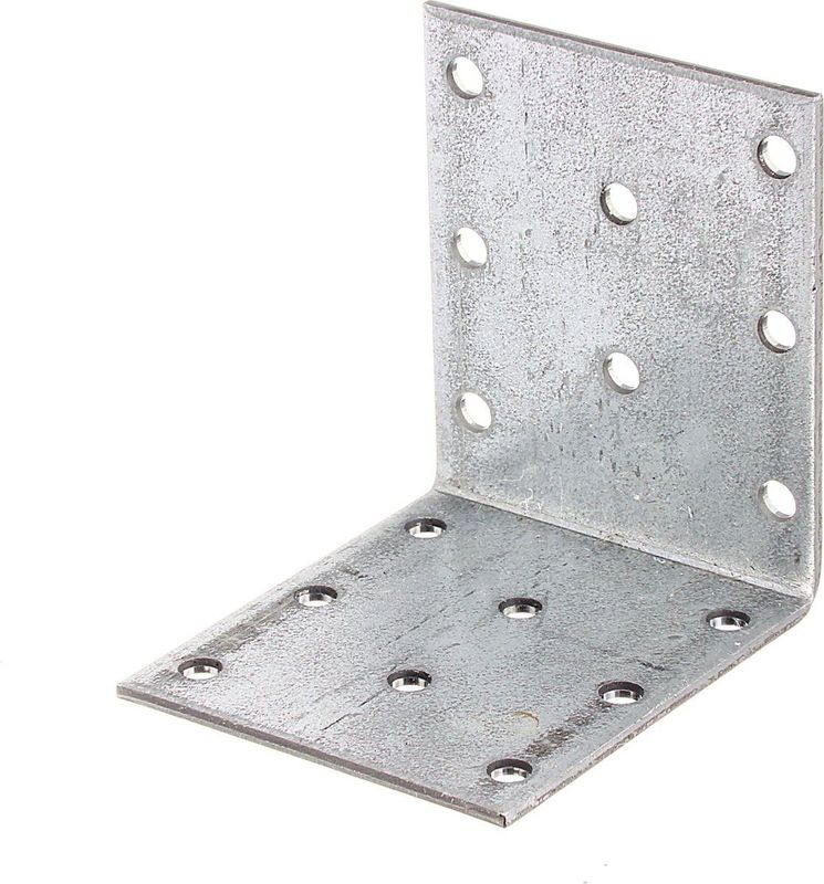 Alberts - Hoekverbinding - Geperforeerd - 60x60x50mm - Sendzimir Verzinkt Staal