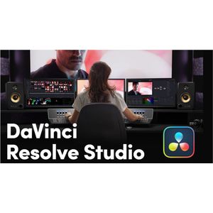 Black Magic Design DaVinci Resolve Studio Code Letter - Video editing software