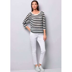 Alba Moda Shirt Shirt mit transparenten Streifen