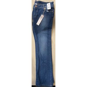 Jeansbroek - dames - F&F - Bootcut - Size 42/32 - donkerblauw.