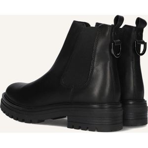 Omoda - Lpmonk-24 - Enkellaarsjes - Zwart - Leer