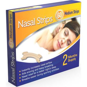 Equivera Neusstrips - Neuspleisters - Beter Slapen - Beter Ademhalen - Neusspreider