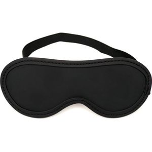 Lederen oogmasker - BDSM - Oogmasker- Oogmasker vrouwen - Slaapmasker - Mannen - Elastiek