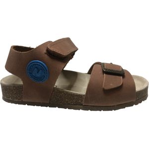 Naturino - Padie - Mt 28 - velcro effen lederen sandalen - bruin