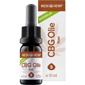 Wedihemp - CBG Olie - 5% - 10 ml - Full Spectrum
