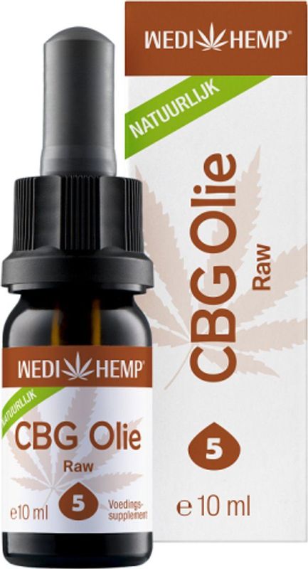 Wedihemp - CBG Olie - 5% - 10 ml - Full Spectrum