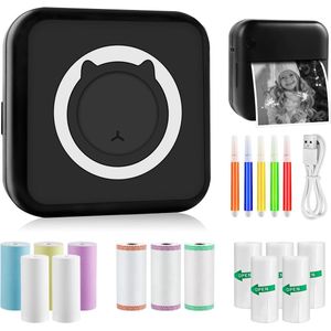Draagbare Mini Fotoprinter - Bluetooth Thermische Printer voor Smartphone